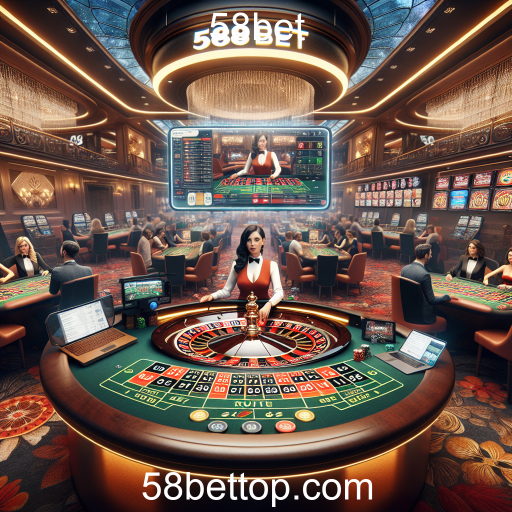 A Experiência Imersiva do Cassino Ao Vivo na 58bet